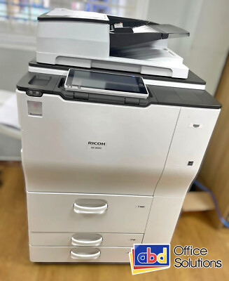 Ricoh IM 8000 A3 Mono MFP Copier Printer Scanner Staple Finisher