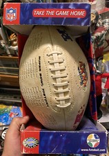 NFL Super Bowl XXXV 35 Baltimore Ravens vs Giants w/ SB History 1-34 Football