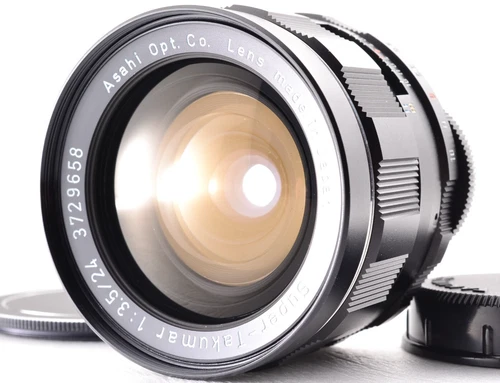 Top Mint Pentax Super Takumar 24mm  f/3.5 Wide Angle Prime M42 Lens Japan #512