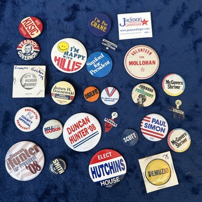 26 Campaign Buttons