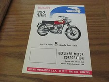DUCATI 350 SEBRING 5 SPEED SINGLE BEVEL BROCH...