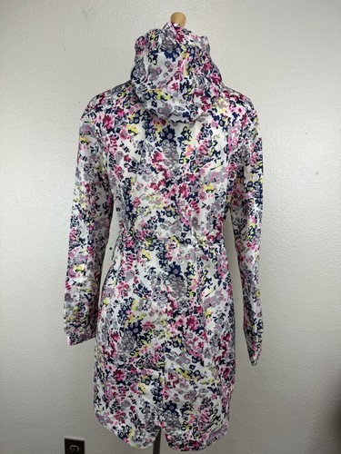 Joules Right As Rain Floral Print Rain Jacket Women’s size US 6/ UK 10 - Picture 12 of 19
