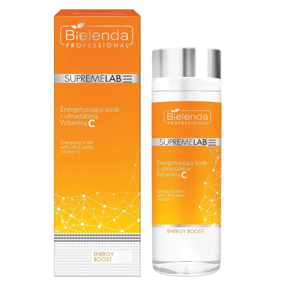 Bielenda Professional SupremeLab Energy Boost Energising Face Toner Vit C 200ml