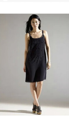 eileen fisher evening dresses EILEEN FISHER | The ultimate party dress. Just one question: satin or  velvet?