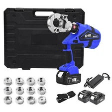 Electric Hydraulic Plier Rechargeable Batter Powered Crimping Tool 16-300mm² 18V