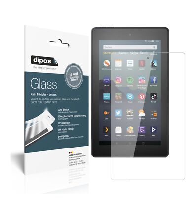 Schutzfolie für Amazon Fire 7 Tablet 9. Generation (2019) Anti-Shock 9H Folie