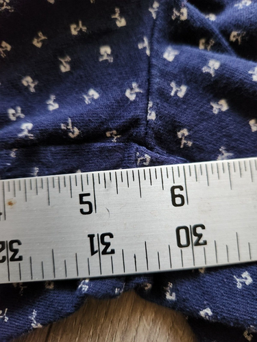 Van Heusen gonna corta pantaloncino maglia donna L blu scuro stampa floreale all over - Foto 10 di 13
