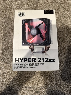 Cooler Master Hyper 212 CPU Cooler with Fan & Heatsink - RR-212L-16PR-R1