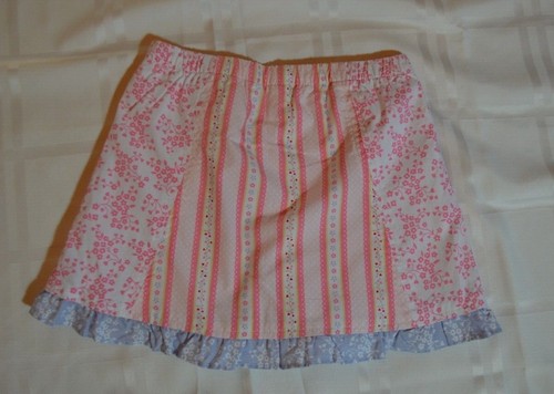 Gymboree LOVE IS IN THE AIR Tea Garden Skirt/Skort Mixed Print NWT 5 - Picture 2 of 2