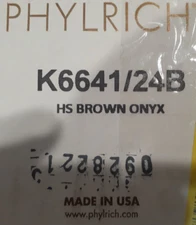 Phylrich K6643/24B Versailles Burnished Gold Pink Onyx Hand Shower