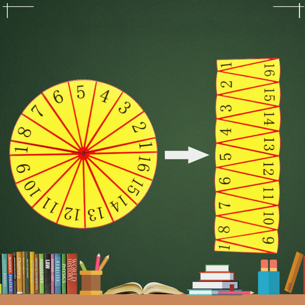 Circular Area PI Model Math Educational Toys Demonstrator Round eBay