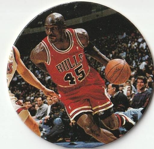 Michael Jordan - 1995 Upper Deck Milk Cap Pog #23 -  Chicago Bulls HOF NBA