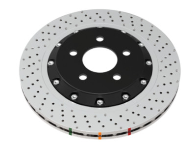 DBA DBA53927SLVXD 5000 Series XD Front Brake Rotor for 22-25 VW Golf R Mk8