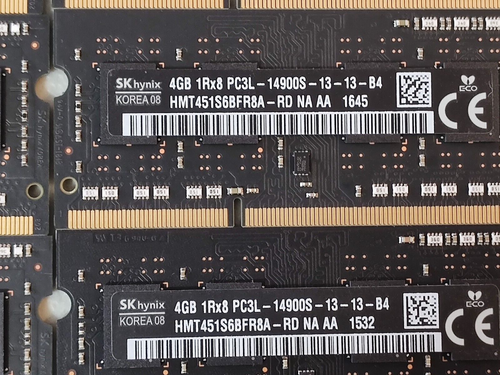SK Hynix (10x 4GB) 1Rx8 PC3L-14900S Laptop or Apple iMac RAM HMT451S6BFR8A-RD - Picture 4 of 5