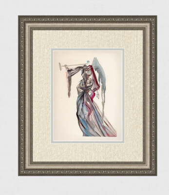 1960 DALI AUTHENTIC Divine Comedy Woodcut 