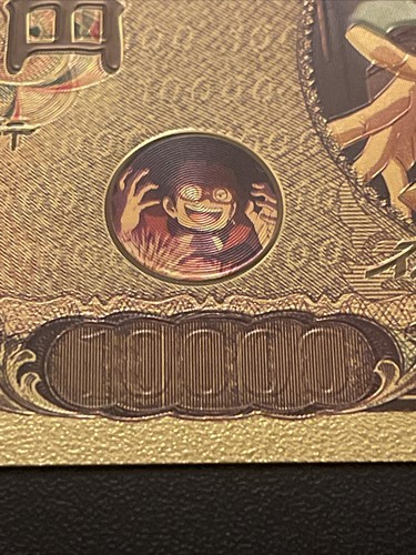 Anime Spy Family 24kt Gold Banknote - Franky Franklin Bookmark Lucky 777 - Picture 3 of 8