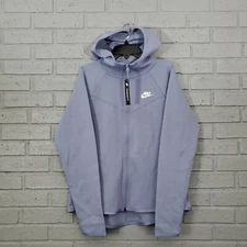 $100 Nike Womens XS Tech Fleece Windrunner Jacket Hoodie BV3455-512 Light Purple