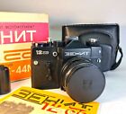 Zenit 12Sd 35mm Slr Film Camera + Helios 44M-4 58mm f/2 Lens Ussr Kmz Working