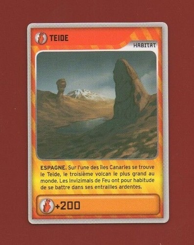 Invizimals n° 431 - TEIDE   .....   (B1355) - 第 1/2 張圖片