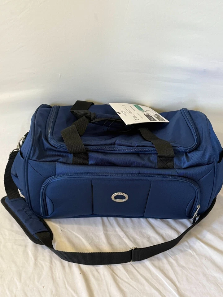Nuevo Delsey Optimax Lite 2.0 Bolsa de Lona de Mano Azul 18" Foto 3 de 4