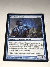 Sea Gate Oracle Magic The Gathering Card