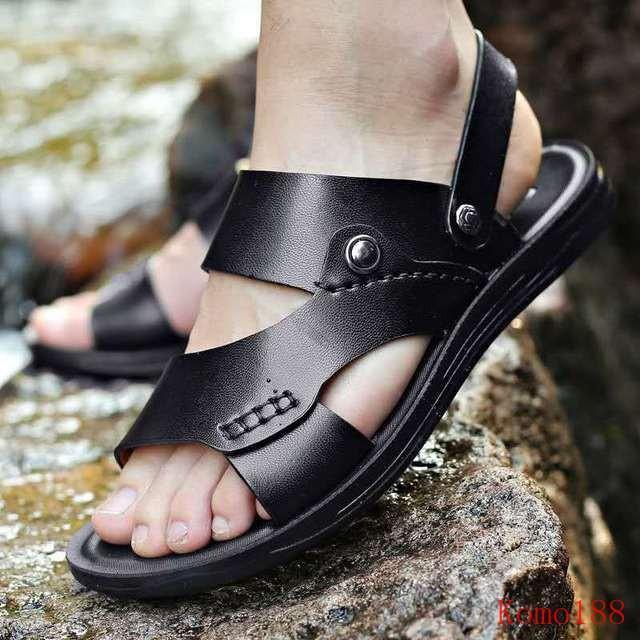 PANTOFOLA D’ORO Sandali ciabatte uomo estivi punta aperta traspiranti outdoor spiaggia casual