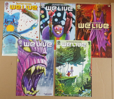 We Live - AfterShock Comics - Full Set Issues 1-5 (2020/21) NM+ New