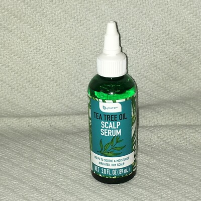 1 EA Bpure Tea Tree Oil Scalp Serum Help Soothe&Moisture Irritated Dry Scalp 3oz