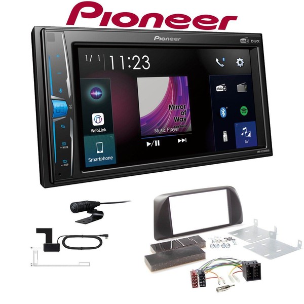 Pioneer Multimedia Autoradio Bluetooth Dab+ FüR Alfa Romeo Giulietta Schwarz-image
