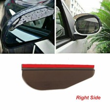 1x Universal Right Side Rear View Side Mirror Rain Board Sun Visor Shade Shield