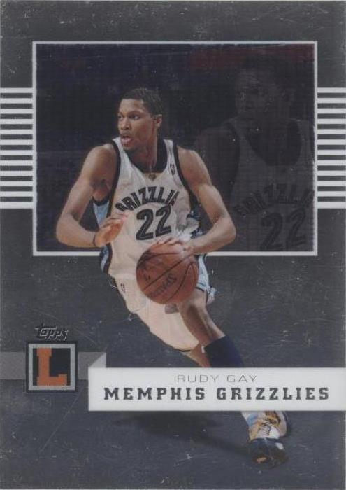 2007-08 Topps Letterman - Rudy Gay #30 - 1 of 2