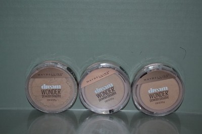 (3) Maybelline Dream Wonder Compact Face Powder, # 70 Natural Beige