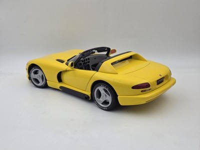 1/12 Anson Dodge Viper RT/10 Yellow Diecast 🤝ALSO OPEN FOR TRADE