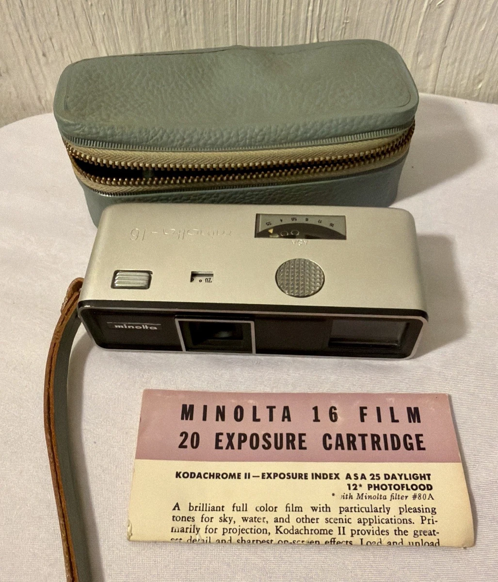 Minolta 16 Model P In Vintage Subminiature Cameras for sale | eBay