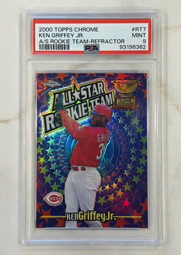 2000 Topps Chrome - All-Star Rookie Team Ken Griffey Jr #RT7 Refractor PSA 9