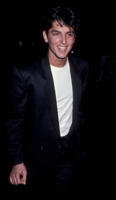 Josh Evans December 30 1988 at Spago Restaurant in West Hollywood - Old Photo 1