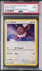 2021 POKEMON SWSH BLACK STAR PROMO #127 EEVEE-HOLO PSA 9