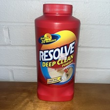 Resolve Deep Clean Powder Large Area Carpet Cleaner Moist Powder 18 Oz
