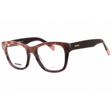 Missoni Women's Eyeglasses Pattern Pink/Violet Full Rim Frame MIS 0104 0S68 00