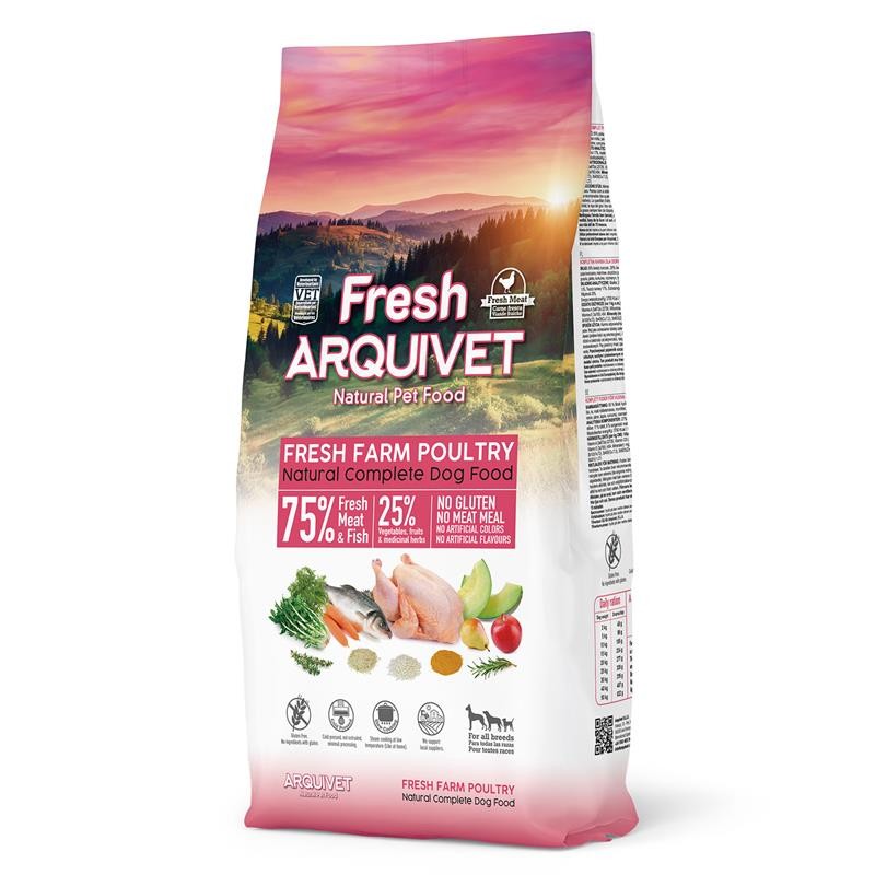 Croquettes pour chien ARQUIVET Fresh anti-sensibilité digestive au poisson d'océan