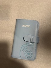 72 Pockets Fujifilm Instax Mini Photo Album- Blue Instant Camera Photo Album