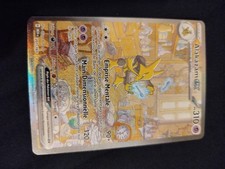 Carte Pokémon : Alakazam EX 201/165 MEW Ecarlate Violet 151 FR NEUF