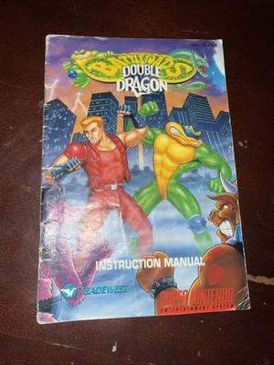 Battletoads / Double Dragon (Super Nintendo SNES) Booklet / Manual Only