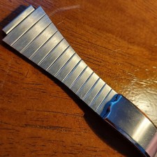 New JB Champion 18mm Stainless Steel Linked Watch Band Bracelet ? Unused