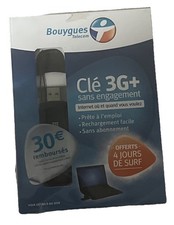Bouygues Telecom Clé 3G+ chiavetta di navigazione USB - senza contratto, chiavetta Internet mobile 
