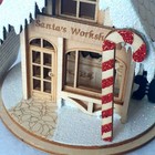 SANTA'S WORKSHOP Ginger Cottages WOODEN ORNAMENT FIGURE Old World Christmas 2019 — photo 6