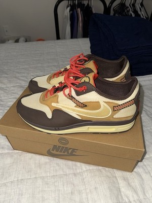 Nike Air Max 1 Travis Scott Baroque Brown Size 13 Worn Once Excellent Condition