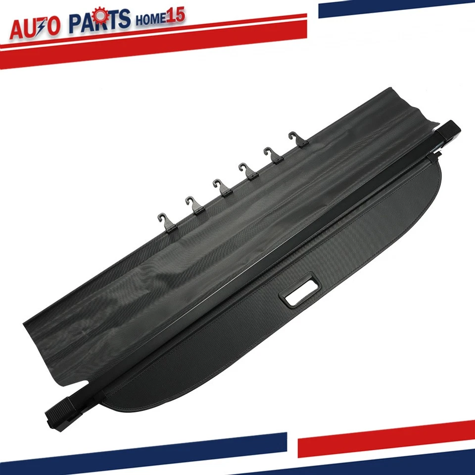 For Ford Edge 2015 2016 2017-2020 Rear Car Trunk Cargo Cover Luggage Black Foto 3 de 4