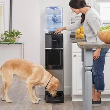 Primo Deluxe Top Loading Water Dispenser with Pet Station
