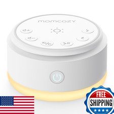 Momcozy Sound Machine for Baby - 20 Soothing Sounds, Touch Warm Light, Portable